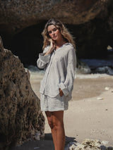 Ocean Shirt - Black Stripes