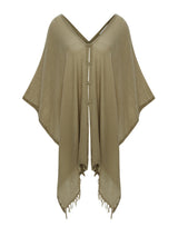 Ava Kimono - Khaki Green