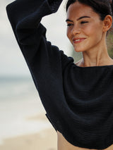 Echo Crop Top - Black