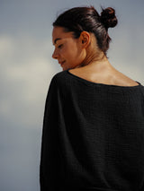 Echo Crop Top - Black