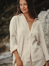Echo Maxi Shirt - Oatmeal