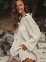 Echo Maxi Shirt - Oatmeal