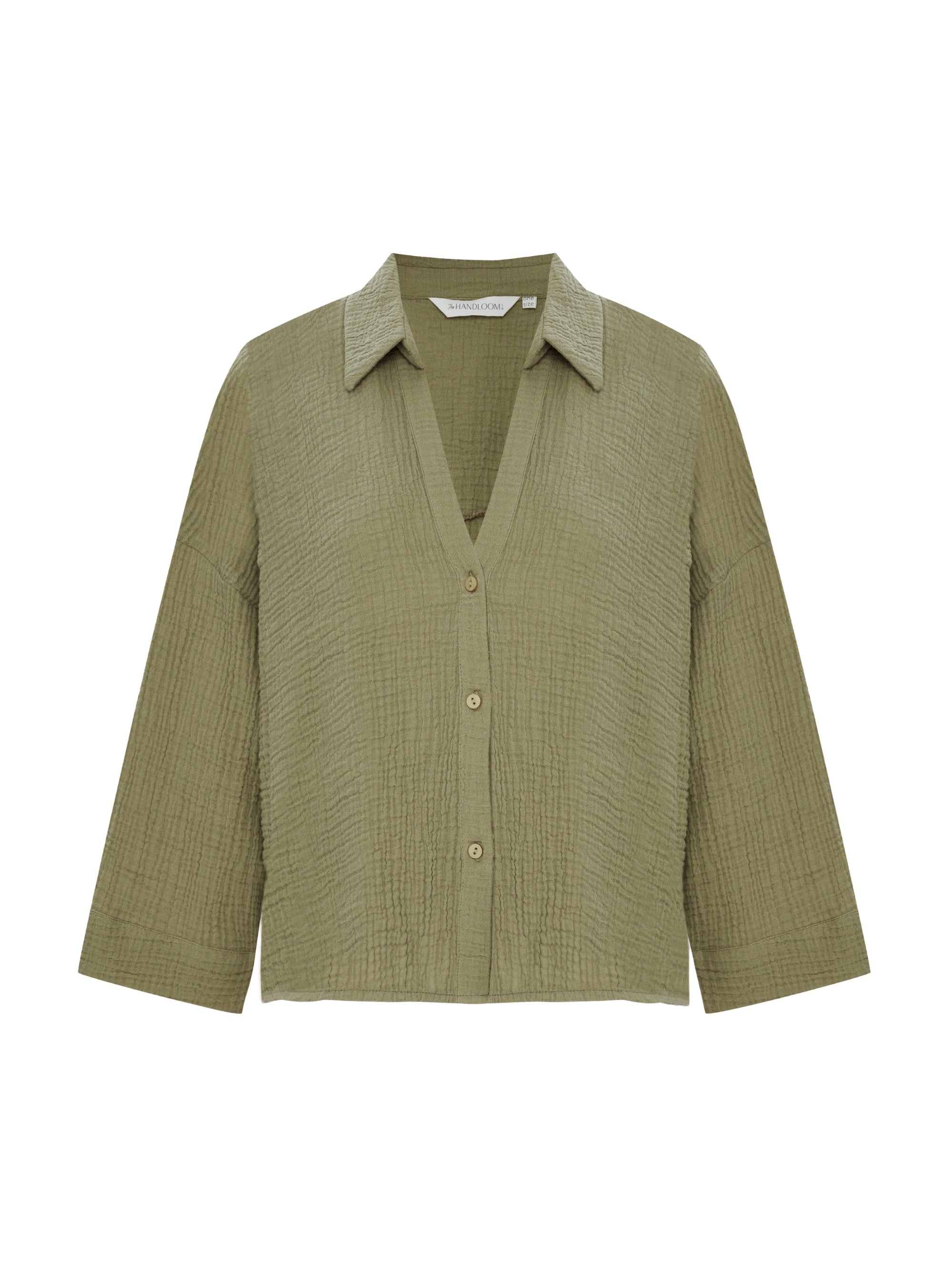 Echo Mini Shirt - Khaki Green