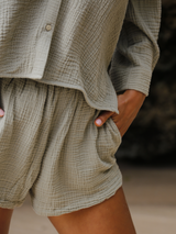 Echo Mini Shirt - Khaki Green