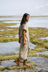 Ela Kaftan - Khaki Green