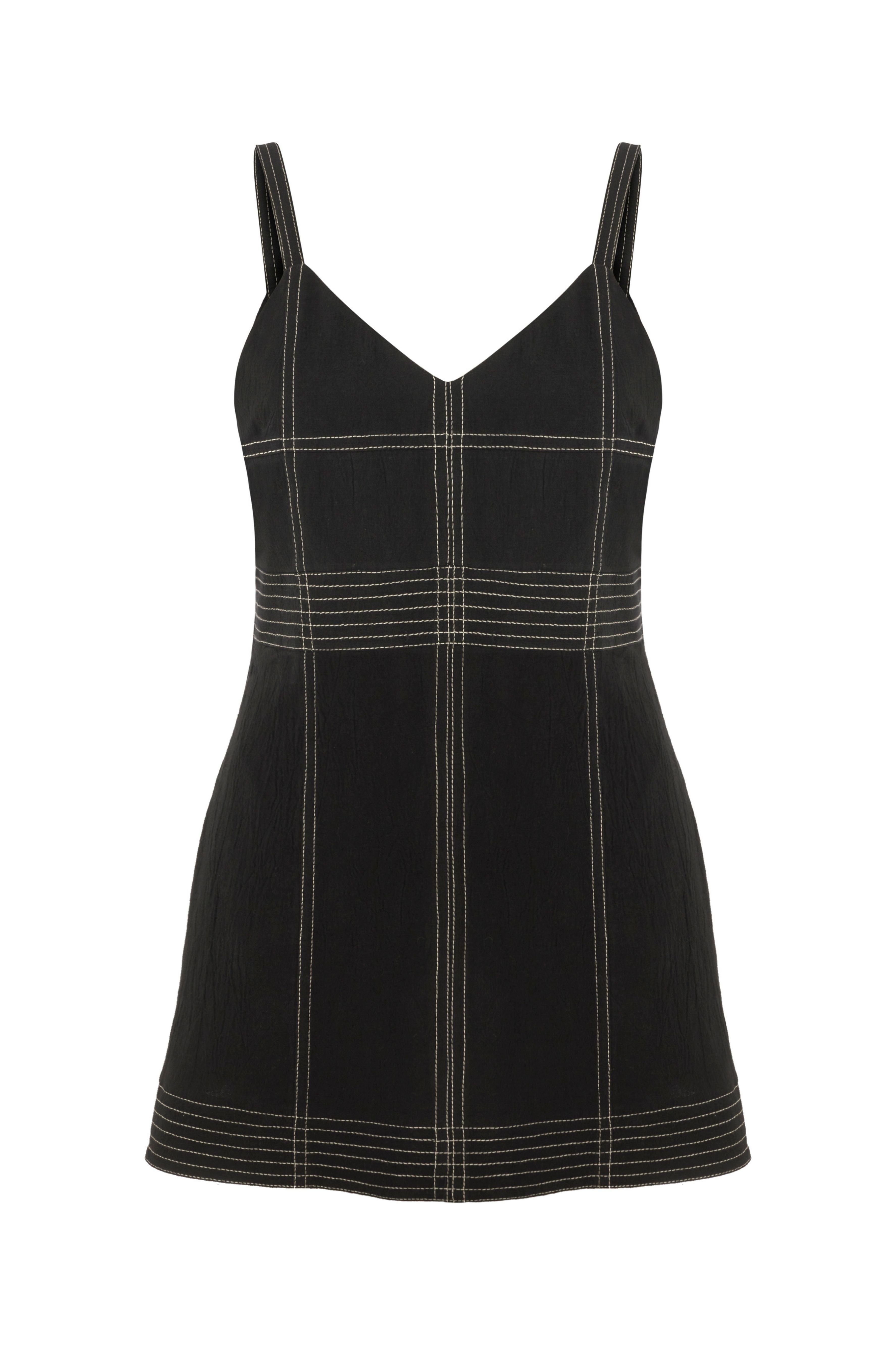 Eva Mini Dress - Black