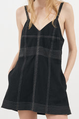 Eva Mini Dress - Black