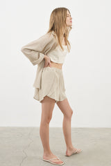 Mia Shirt - Oatmeal