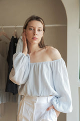 Stella Top - Baby Blue