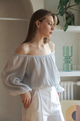 Stella Top - Baby Blue
