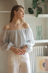 Stella Top - Baby Blue