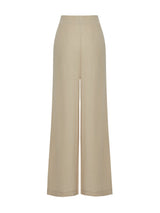 Skye Palazzo Pants - Oatmeal