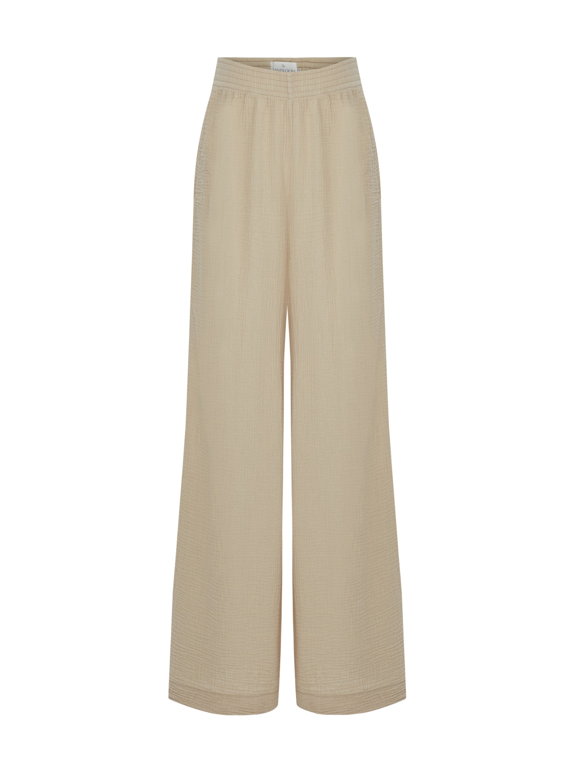 Skye Palazzo Pants - Oatmeal
