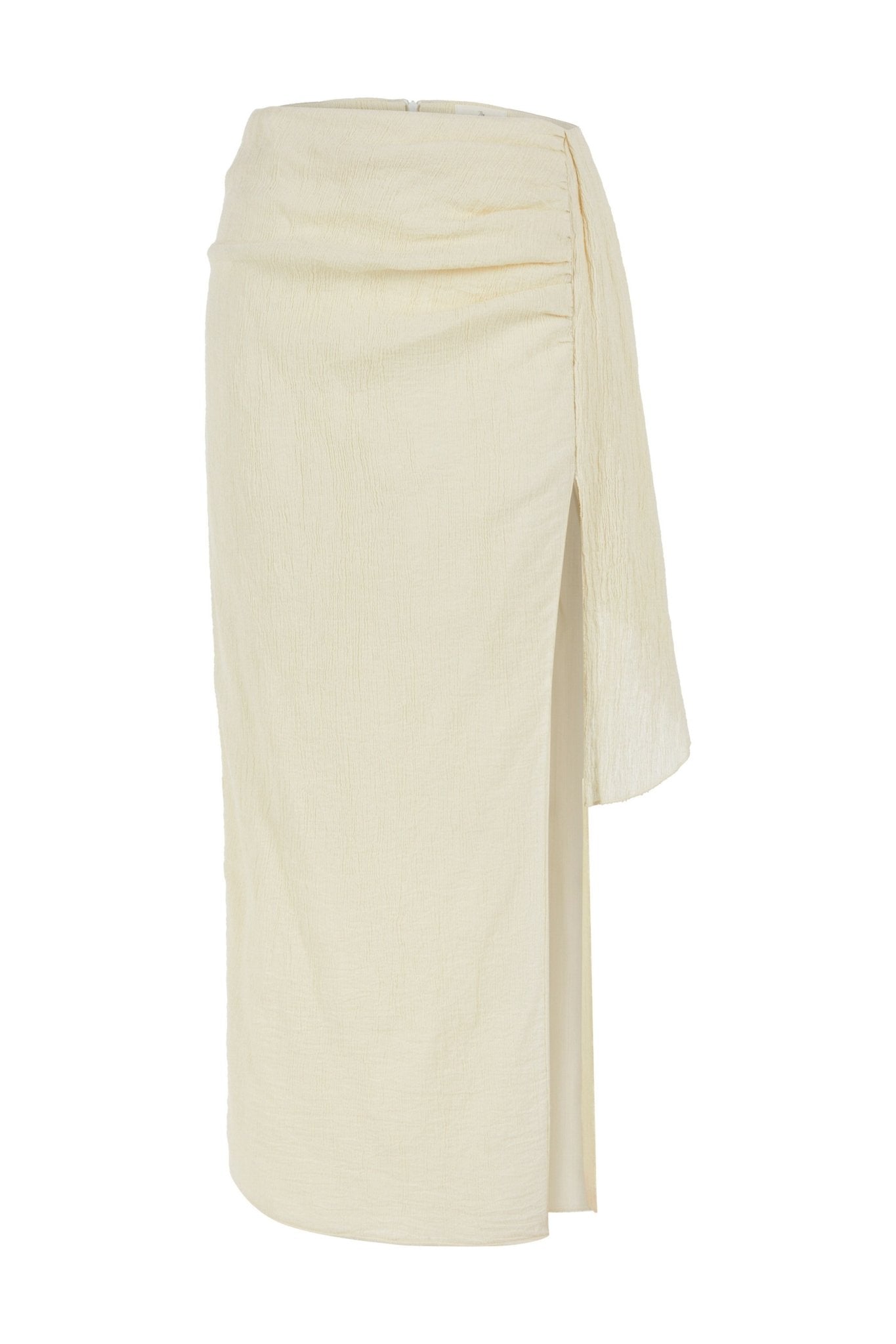 Bella Maxi Skirt Natural - The Handloom