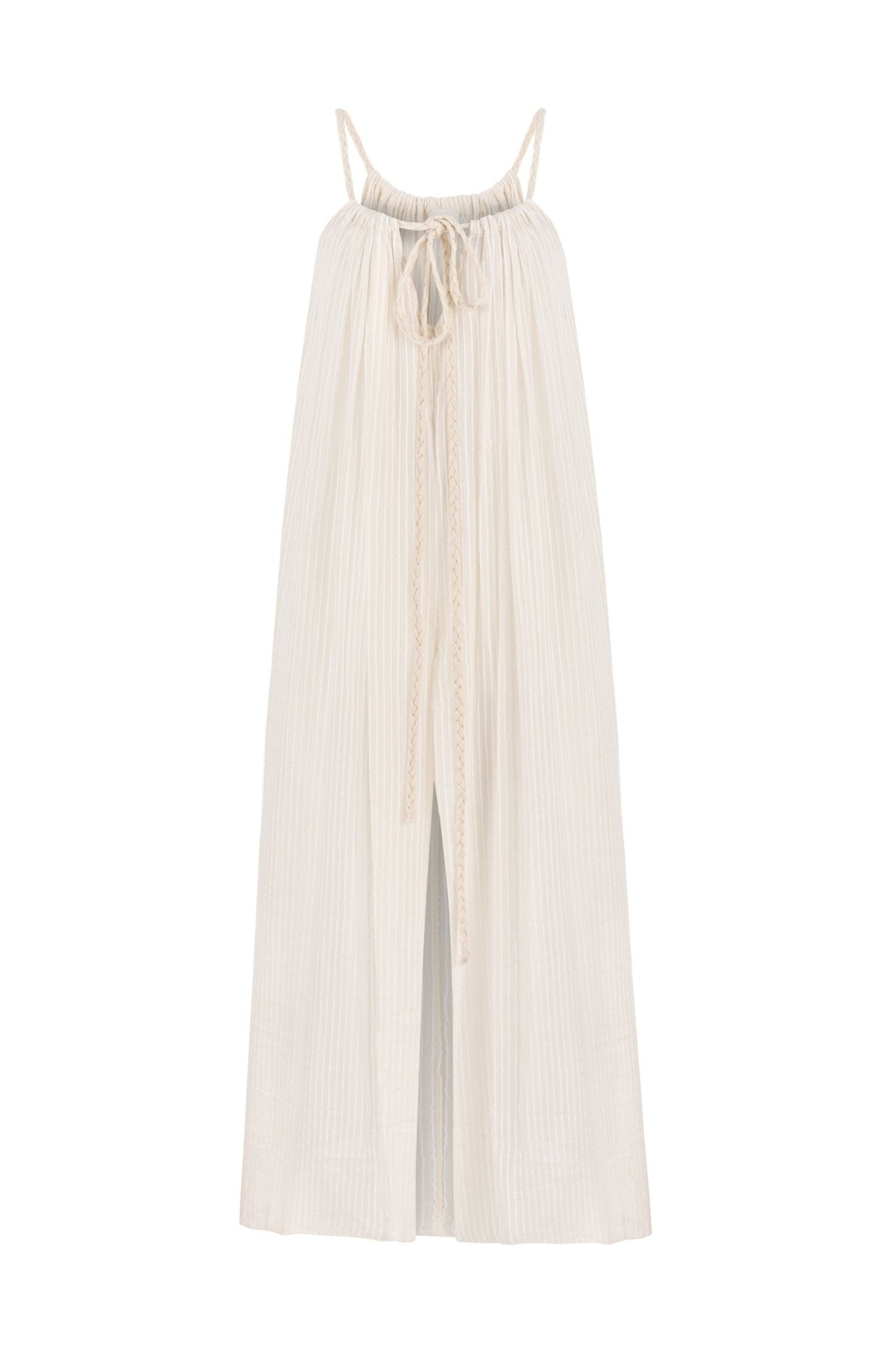 Breeze Beach Dress Baby Blue - The Handloom