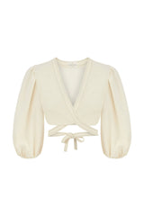 Chloe Top Natural - The Handloom