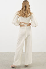 Chloe Top Natural - The Handloom