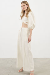 Chloe Top Natural - The Handloom