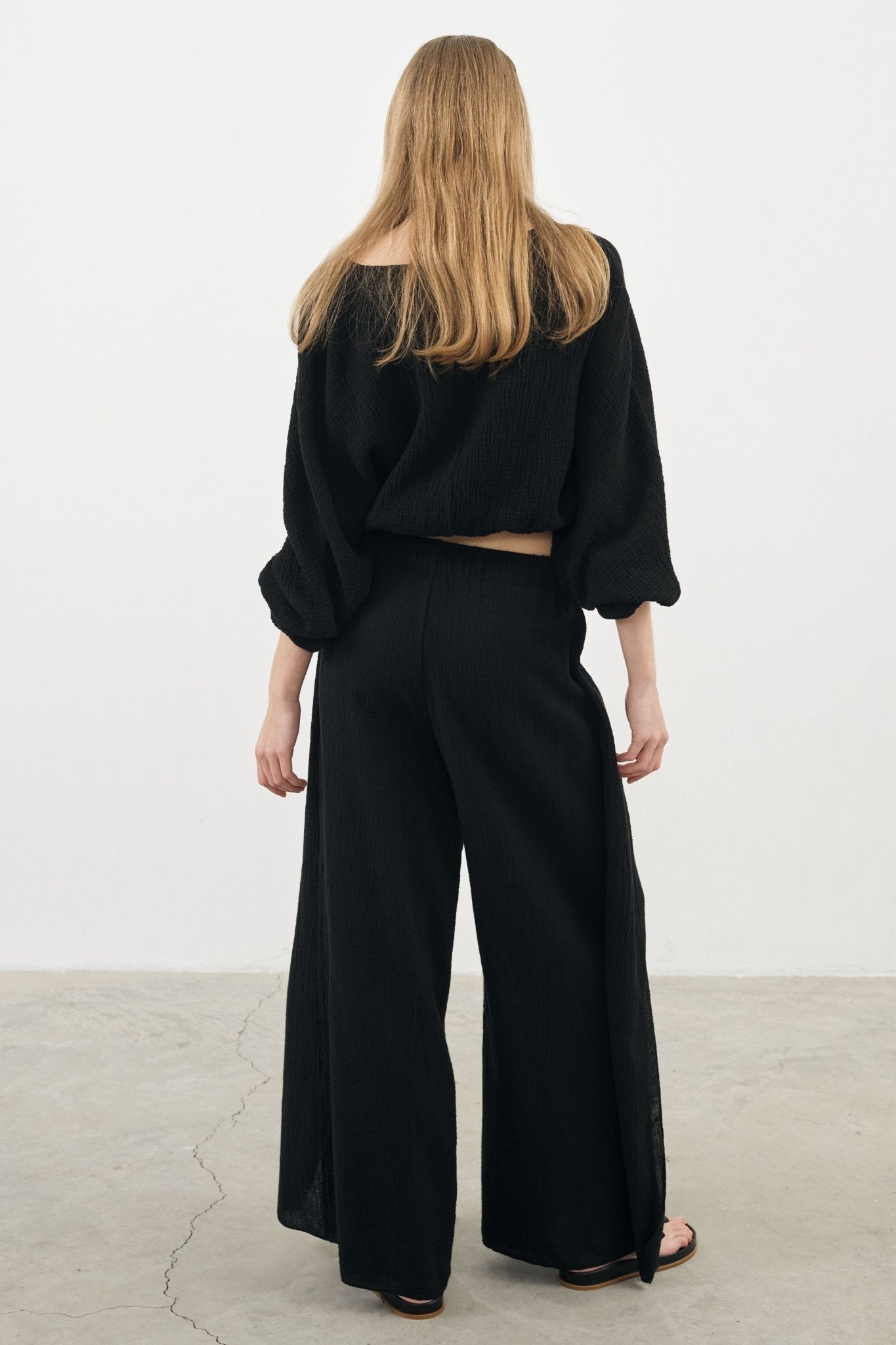 June Pants Black - The Handloom