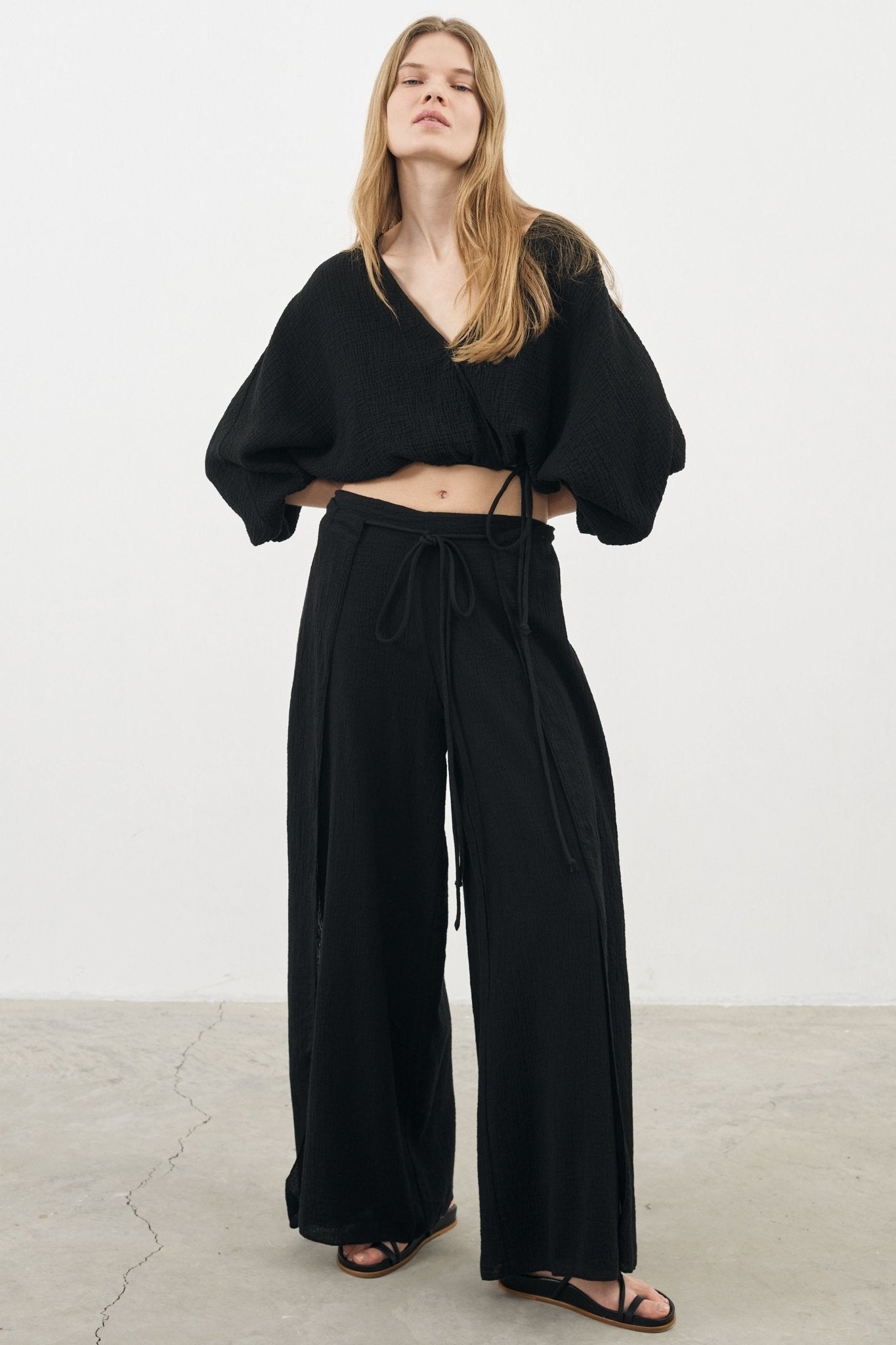 June Pants Black - The Handloom