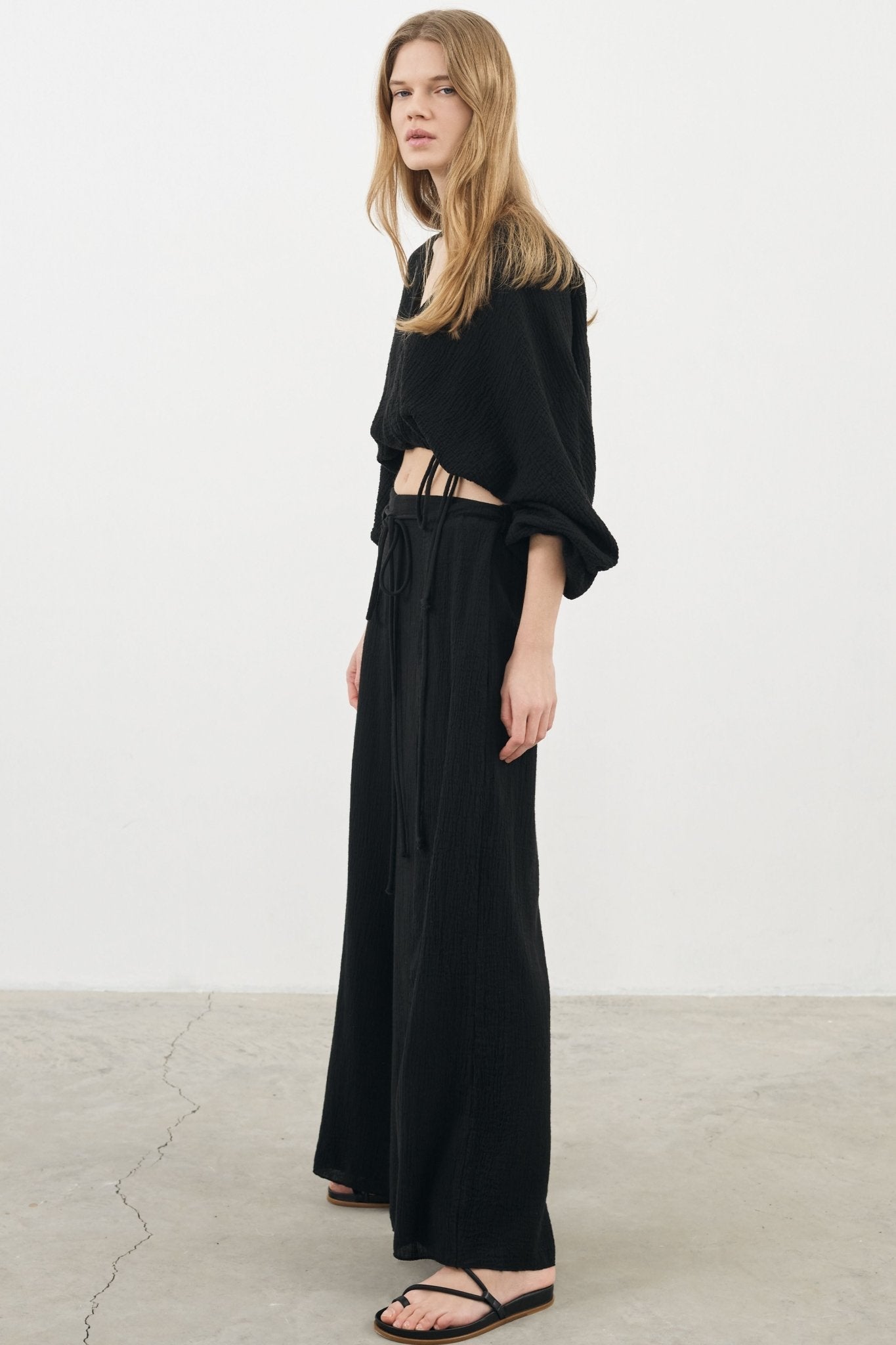 June Pants Black - The Handloom
