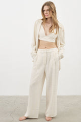 Lush Blazer Natural - The Handloom
