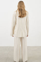 Lush Blazer Natural - The Handloom