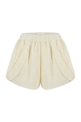 Mia Short Gold Stripes - The Handloom