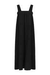 Noa Straps Maxi Dress Black - The Handloom