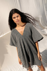 Nomad Kimono Vintage Black - The Handloom