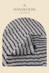 Ocean Short Black Stripes - The Handloom