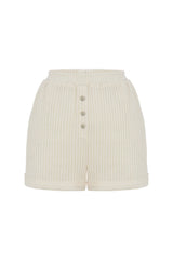 Ocean Short White Stripes - The Handloom