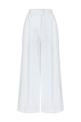 Pera Pants White - The Handloom