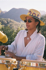 Sade Top White Stripes - The Handloom