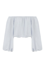 Stella Top Baby Blue - The Handloom