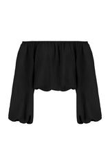 Stella Top Black - The Handloom