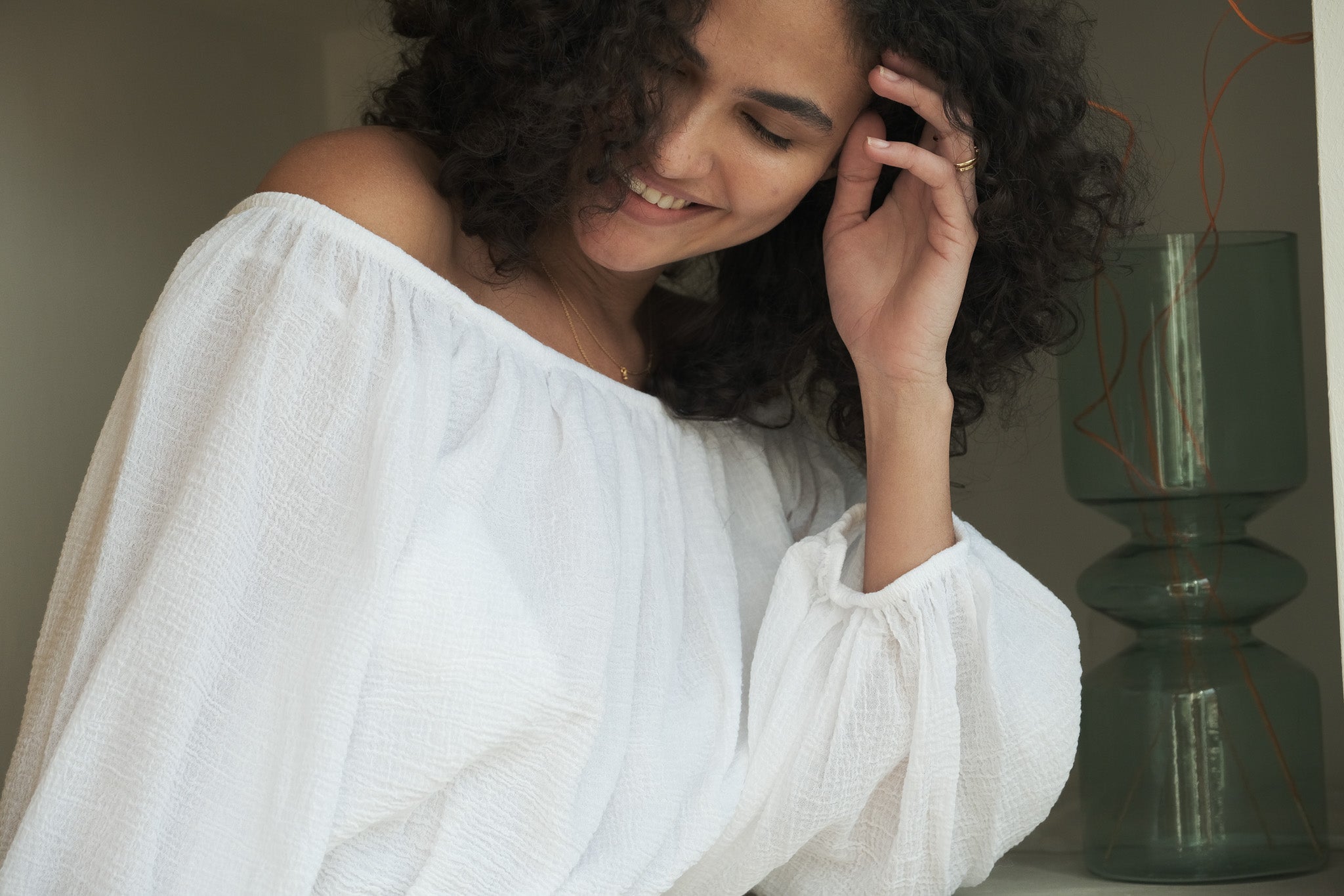 Stella Top White - The Handloom