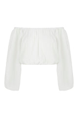 Stella Top White - The Handloom