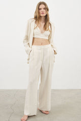 Sundown Top Natural - The Handloom