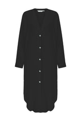 Terra Shirt Dress Black - The Handloom